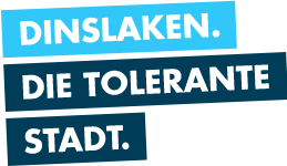 Dinslaken. Die tolerante Stadt. Logo